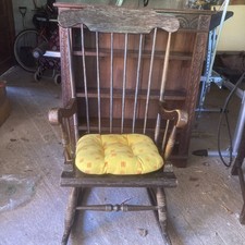 Wooden fireside rocking for sale  LUDLOW