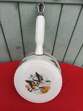 Ancienne casserole porcelaine d'occasion  Étain