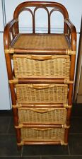 Vintage bamboo wicker for sale  BOURNEMOUTH