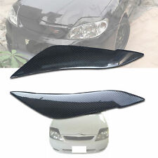 Farol de pálpebra de sobrancelha de fibra de carbono para Toyota Corolla NZ121 E12 ZZE122 02 07, usado comprar usado  Enviando para Brazil