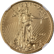 2017 gold american for sale  USA