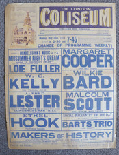 London coliseum 1919 for sale  PEVENSEY