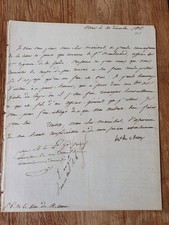 Autographes d'occasion  Paris VII
