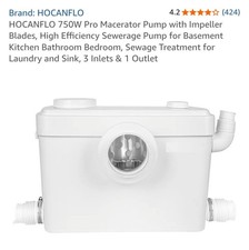 Hocanflo 750w sewerage for sale  BLACKBURN