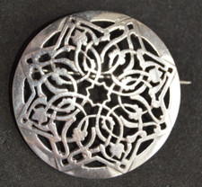 Broche arabesco prata Hallmarked design azulejo islâmico comprar usado  Enviando para Brazil