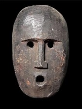 Maschera tribale legno usato  Colle di Val d'Elsa