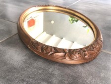 Miroir ovale ancien d'occasion  Saint-Dié-des-Vosges