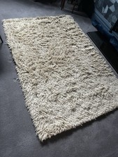 Cream long pile for sale  MANCHESTER
