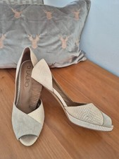 Lauro pumps peeptoe gebraucht kaufen  Germering