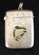 Antique silver vesta for sale  DAGENHAM