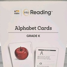 Grade K - Alphabet Cards - HMH Into Reading Large, Kindergarten segunda mano  Embacar hacia Mexico
