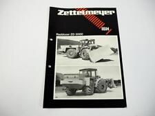 Prospekt zettelmeyer 3000 gebraucht kaufen  Merseburg