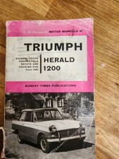 Triumph herald motor for sale  BRISTOL