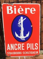 Ancienne plaque emaillée d'occasion  Lens
