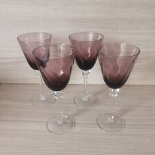 Lot verres pied d'occasion  Aubin