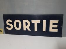 Rare panneau sortie d'occasion  Cerisiers