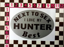 Adesivo de carro clássico retrô Next to Sex I Love My Hillman Hunter Best -Funny 1970s comprar usado  Enviando para Brazil