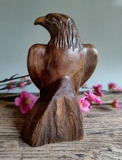 Carved wooden eagle for sale  WESTON-SUPER-MARE