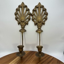 Pair brass wall for sale  Lagrange