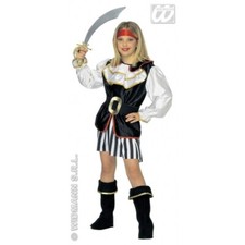 Costume piratessa bambina usato  Italia
