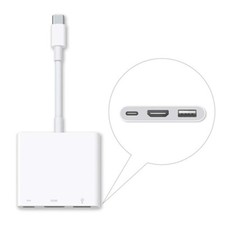 PARA APPLE USB-C ADAPTADOR DIGITAL AV MULTIPORTA A2119 - Thunderbolt 3, HDMI, USB-A comprar usado  Enviando para Brazil