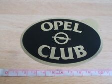 Opel club sticker d'occasion  Expédié en Belgium