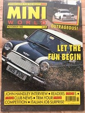 Mini magazine november for sale  COLCHESTER