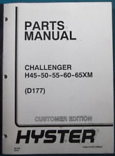 Usado, MANUAL DE PEÇAS DE EMPILHADEIRA HYSTER CHALLENGE H45XM H50XM H55XM H60XM H65XM (D177) comprar usado  Enviando para Brazil