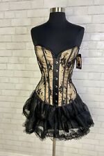 Black lace corset for sale  Pittsburgh