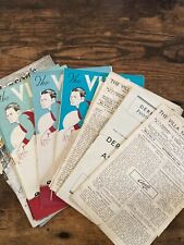 Aston villa programmes for sale  LICHFIELD