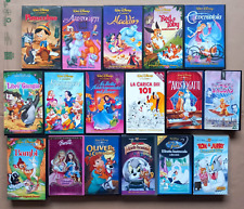 Lotto vhs cartoni usato  Moncalieri