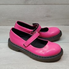 Mocassim Dr.Martens infantil meninas trator rosa plataforma tamancos robustos tamanho 2 comprar usado  Enviando para Brazil