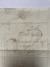 1828 marque postale d'occasion  Nîmes
