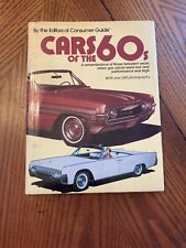Libro de tapa dura Cars of the 60s guía del consumidor coleccionistas de automóviles segunda mano  Embacar hacia Mexico