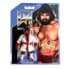 Używany, WWF/WWE Hasbro Style DR DEATH STEVE WILLIAMS Wrestling Megastars #4 Retro 2025 na sprzedaż  Wysyłka do Poland