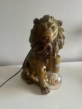 Gold lion table for sale  DOVER