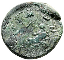 *RARO* MACEDÔNIA. Anfípolis. Pseudo-autônomo. River-god Strymon.  a2908, usado comprar usado  Enviando para Brazil