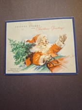 Vtg christmas card d'occasion  Expédié en Belgium