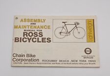 Vintage ross bicycles for sale  Webster
