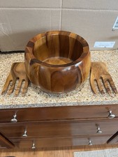 dansk teak salad bowl for sale  Kingsville