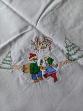 Weihnachtsdecke tischdecke mit gebraucht kaufen  Hatzenbühl