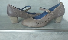 Tamaris spangenpumps antikbrau gebraucht kaufen  Sinsheim