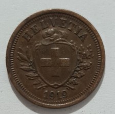 Rappen 1919 helvetia usato  Concordia sulla Secchia