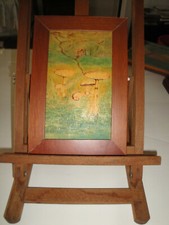 Miniatura quadro legno usato  Italia