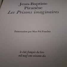 Prisons imaginaires jean d'occasion  Orleans-