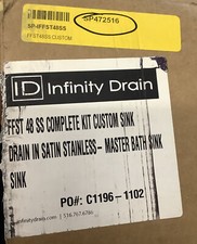 Infinity drain custom for sale  Winthrop