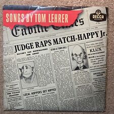 Tom lehrer songs for sale  PRESTON