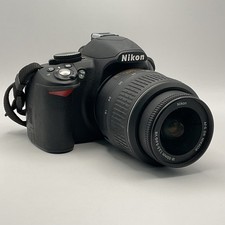 Usado, Câmera Digital SLR Nikon D3100 com Lente AF-S 18-55mm e Bateria Funcionando (J7) W#653 comprar usado  Enviando para Brazil