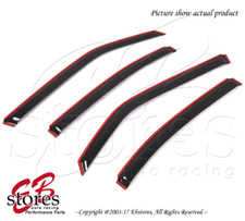 Viseiras de janela JDM pretas profundas canal interno 4 peças para Dodge Charger 2006-2010 comprar usado  Enviando para Brazil