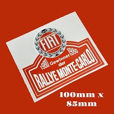 Fiat rallye monte for sale  STOKE-ON-TRENT